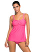 Sexy Rosy 2pcs Swing Tankini Swimsuit